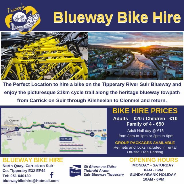 Treacy’s Blueway Bike Hire